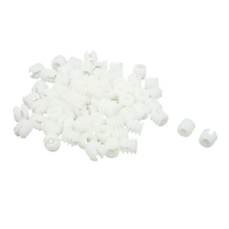 Unique Bargains 70 Pcs Hard Plastic Pre-inserted Nut Fittings White for Furniture Connector
Unique Bargains 70 Pcs Hard Plastic Pre-inserted Nut Fittings White for Furniture Connector