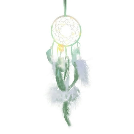 ZIG Hanging Decor Eye-catching LED Light Feather Bright-colored Exquisite Dream Catcher Pendant for Home
ZIG Hanging Decor Eye-catching LED Light Feather Bright-colored Exquisite Dream Catcher Pendant for Home