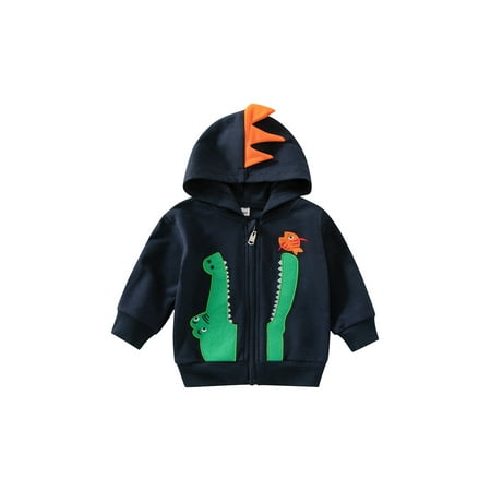 Toddler Baby Boy Autumn Hoodie Crocodile Print Long Sleeved Hooded Sweatshirt Warm Zipper Jacket
Toddler Baby Boy Autumn Hoodie Crocodile Print Long Sleeved Hooded Sweatshirt Warm Zipper Jacket