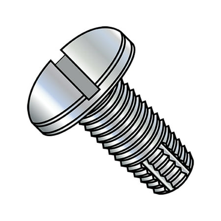 8-32X1/4 Slotted Pan Thread Cutting Screw Type F Fully Threaded Zinc (Pack Qty 10 000) BC-0804FSP
8-32X1/4 Slotted Pan Thread Cutting Screw Type F Fully Threaded Zinc (Pack Qty 10 000) BC-0804FSP