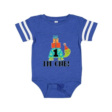 Inktastic First Birthday Outfit Turtle 1 Year Old Gift Baby Boy or Baby Girl Bodysuit
Inktastic First Birthday Outfit Turtle 1 Year Old Gift Baby Boy or Baby Girl Bodysuit