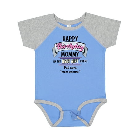 Inktastic Happy Birthday Mommy I m the Best Gift Ever in Pink Gift Baby Boy or Baby Girl Bodysuit
Inktastic Happy Birthday Mommy I m the Best Gift Ever in Pink Gift Baby Boy or Baby Girl Bodysuit