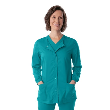 Landau ProFlex Tailored Fit 3-Pocket Snap-Front Scrub Jacket for Women 3038
Landau ProFlex Tailored Fit 3-Pocket Snap-Front Scrub Jacket for Women 3038