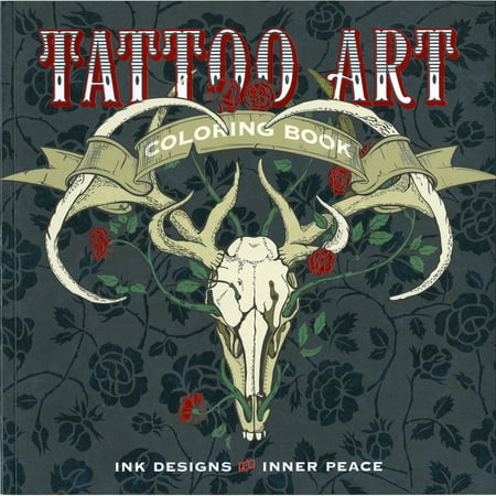Lark Books-Tattoo Art Coloring Book
