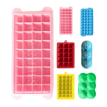 Ice Cube Mold Flexible Convenient Clean Silicone Lid Design Anti-stick Ice Tray Mould for Daily
Ice Cube Mold Flexible Convenient Clean Silicone Lid Design Anti-stick Ice Tray Mould for Daily