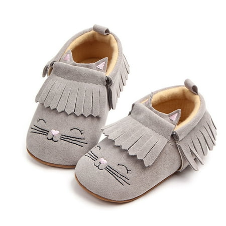 Toddler Shoes Soft Sole Toddler Shoes Tassel Cute Cartoon Embroidery Princess Shoes Gray 12
Toddler Shoes Soft Sole Toddler Shoes Tassel Cute Cartoon Embroidery Princess Shoes Gray 12