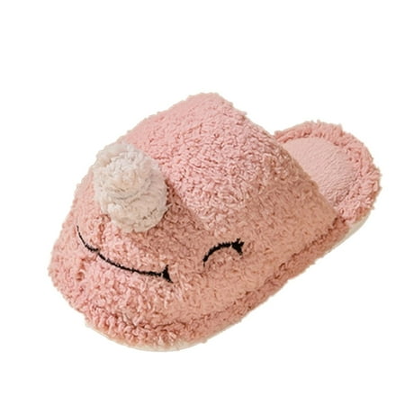 Girls Boys Slippers Fashion Cute Autumn Winter Flat Bottom Round Toe Soft Warm Comfortable Solid Color Animal Shape Shoes
Girls Boys Slippers Fashion Cute Autumn Winter Flat Bottom Round Toe Soft Warm Comfortable Solid Color Animal Shape Shoes