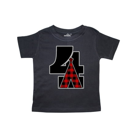 Inktastic 4th Birthday Buffalo Plaid Teepee Gift Toddler Boy or Toddler Girl T-Shirt
Inktastic 4th Birthday Buffalo Plaid Teepee Gift Toddler Boy or Toddler Girl T-Shirt