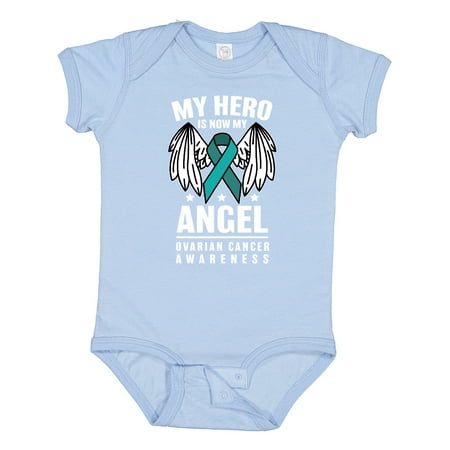Inktastic My Hero is My Angel Ovarian Cancer Awareness Gift Baby Boy or Baby Girl Bodysuit
Inktastic My Hero is My Angel Ovarian Cancer Awareness Gift Baby Boy or Baby Girl Bodysuit