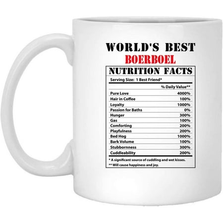 Funny World s Best Boerboel Nutritional Facts Coffee Mug Dogs Lovers Birthday Gifts 2022 Christmas Nutrition Cup Ceramic White 11oz
Funny World s Best Boerboel Nutritional Facts Coffee Mug Dogs Lovers Birthday Gifts 2022 Christmas Nutrition Cup Ceramic White 11oz