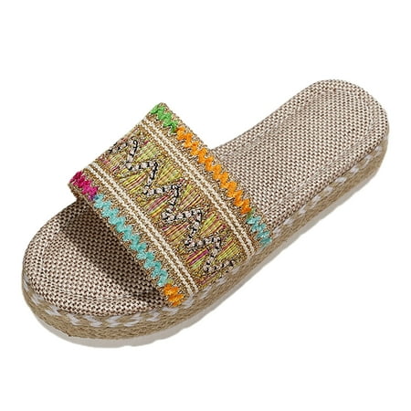 Summer Sandals 2023 Ethnic Style Large Size Thick Soled Fish Mouth Candy Color Slippers for Women Blue Size 8
Summer Sandals 2023 Ethnic Style Large Size Thick Soled Fish Mouth Candy Color Slippers for Women Blue Size 8