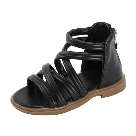Girls Sandals Summer Sandals Flat Bottom Lightweight Back Zipper Open Toe Breathable Comfortable Tassel Ethnic Pattern Casual Girls Summer Shoes Size 2 Years-2.5 Years
Girls Sandals Summer Sandals Flat Bottom Lightweight Back Zipper Open Toe Breathable Comfortable Tassel Ethnic Pattern Casual Girls Summer Shoes Size 2 Years-2.5 Years