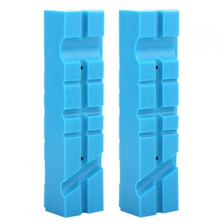 Bench Vice Pad Multi Groove Design 2pcs Bench Vise Pad DIY Project for Club for Gunsmith for Jewelry Maker
Bench Vice Pad Multi Groove Design 2pcs Bench Vise Pad DIY Project for Club for Gunsmith for Jewelry Maker