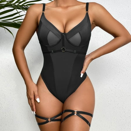 NECHOLOGY Women Fashion Sexy Lace Tight Solid Color Leg Ring Sexy Lingerie Sexy Underwear Sexy Pajamas for Women Back Opening Underwear Black Medium
NECHOLOGY Women Fashion Sexy Lace Tight Solid Color Leg Ring Sexy Lingerie Sexy Underwear Sexy Pajamas for Women Back Opening Underwear Black Medium