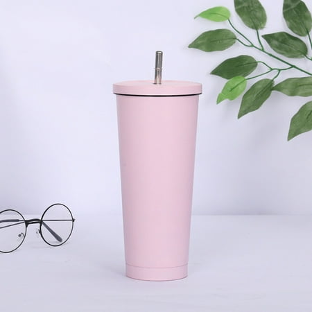 New Hot Sale 750ML 304Stainless Steel Straw Cup Large Capacity Vacuum Solid Color Coffee Mug Tumbler Cup
New Hot Sale 750ML 304Stainless Steel Straw Cup Large Capacity Vacuum Solid Color Coffee Mug Tumbler Cup