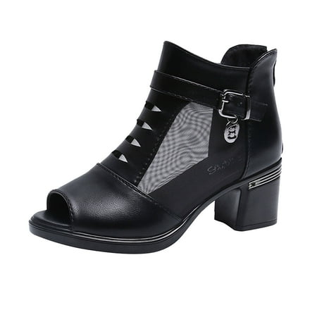 Quealent Adult Women Sandal Rhinestone Sandals for Women Under 15 Ladies Fashion Breathable Mesh Leather Panel Belt Buckle Womens Sandals Size 6 Black 6.5
Quealent Adult Women Sandal Rhinestone Sandals for Women Under 15 Ladies Fashion Breathable Mesh Leather Panel Belt Buckle Womens Sandals Size 6 Black 6.5