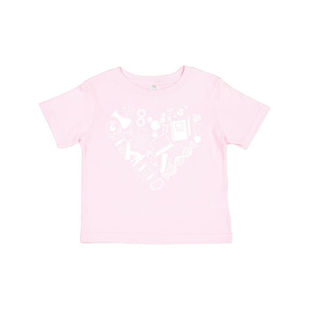 Inktastic Science Heart Beaker Book DNA and Microscope Gift Toddler Boy or Toddler Girl T-Shirt
Inktastic Science Heart Beaker Book DNA and Microscope Gift Toddler Boy or Toddler Girl T-Shirt