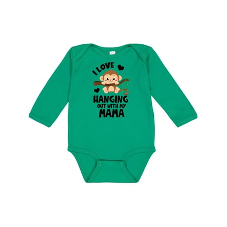 Inktastic Monkey I Love Hanging out with My Mama Gift Baby Boy or Baby Girl Long Sleeve Bodysuit
Inktastic Monkey I Love Hanging out with My Mama Gift Baby Boy or Baby Girl Long Sleeve Bodysuit