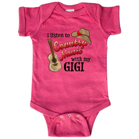 Inktastic I Listen to Country Music with my Gigi Guitar and Hat Gift Baby Boy or Baby Girl Bodysuit
Inktastic I Listen to Country Music with my Gigi Guitar and Hat Gift Baby Boy or Baby Girl Bodysuit