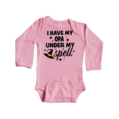Inktastic I Have My Opa Under My Spell with Cute Witch Hat Gift Baby Boy or Baby Girl Long Sleeve Bodysuit
Inktastic I Have My Opa Under My Spell with Cute Witch Hat Gift Baby Boy or Baby Girl Long Sleeve Bodysuit