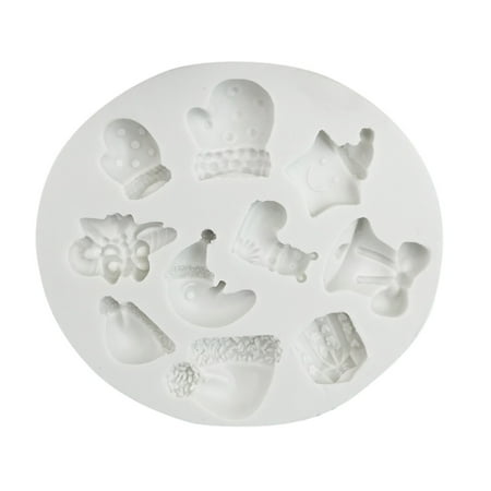 ESULOMP Christmas Baking Silicone Mould DIY Chocolate Cupcake Cake Muffin Baking Mold