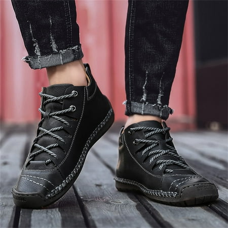 Zpanxa Runnings Shoes for Men Shoes High-top Outdoor Men s Casual Shoes Slim Leather Shoes Mens Casual Gym Athletic Shoes Black 44
Zpanxa Runnings Shoes for Men Shoes High-top Outdoor Men s Casual Shoes Slim Leather Shoes Mens Casual Gym Athletic Shoes Black 44