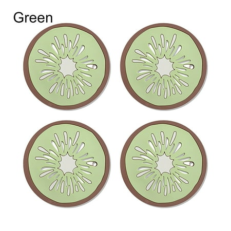 Meizhencang 4Pcs Place Mat Eye-catching Heat Resistant PVC Cartoon Anti-scalding Pot Cup Mat for Home
Meizhencang 4Pcs Place Mat Eye-catching Heat Resistant PVC Cartoon Anti-scalding Pot Cup Mat for Home