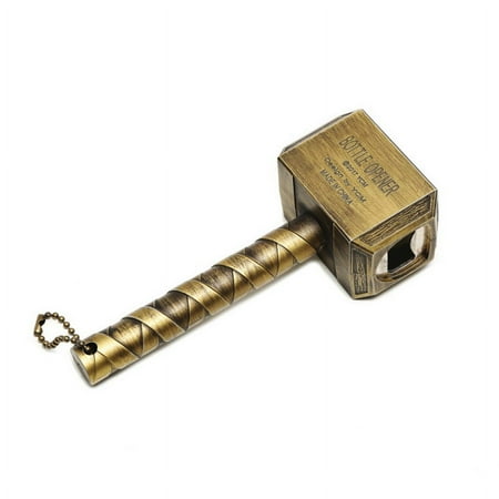 (Gold 16.5*7*5cm) 1pc Beer Bottle Openers Hammer Of Thor Shaped Beer Handle Bottler Opener Beer
(Gold 16.5*7*5cm) 1pc Beer Bottle Openers Hammer Of Thor Shaped Beer Handle Bottler Opener Beer