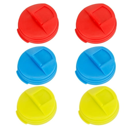 6pcs Creative Soda Beverage Can Lid Cover SodaTops Can Lid Covers Sealing Cover