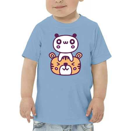 Kawaii Panda And Tiger Friends T-Shirt Toddler -Image by Shutterstock 4 Toddler
Kawaii Panda And Tiger Friends T-Shirt Toddler -Image by Shutterstock 4 Toddler