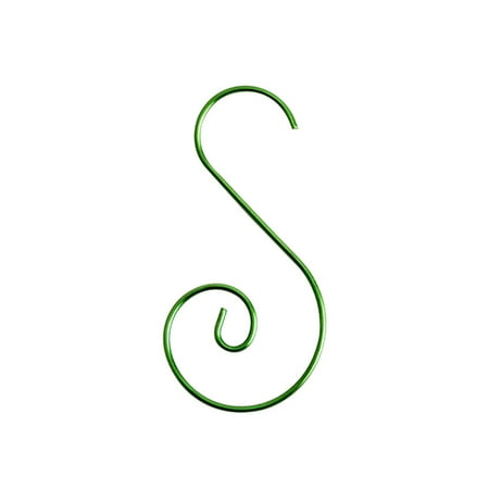 Metal S-shaped Hooks Spiral Swirl Ornament Hanger Christmas Tree Decoration Accessories Green
Metal S-shaped Hooks Spiral Swirl Ornament Hanger Christmas Tree Decoration Accessories Green