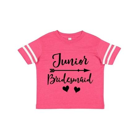 Inktastic Junior Bridesmaid Wedding Bridal Party Gift Toddler Toddler Girl T-Shirt