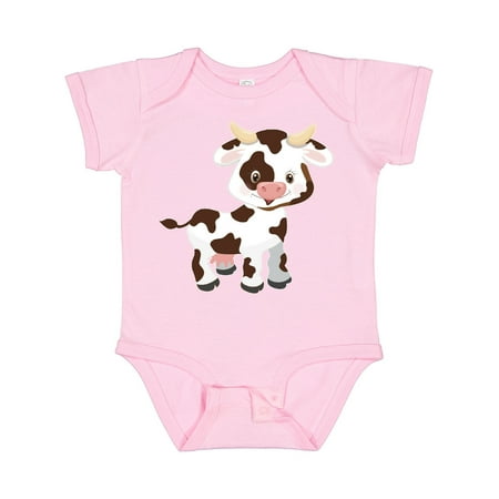 Inktastic Cute White Holstein Cow with Brown Spots Gift Baby Boy or Baby Girl Bodysuit
Inktastic Cute White Holstein Cow with Brown Spots Gift Baby Boy or Baby Girl Bodysuit