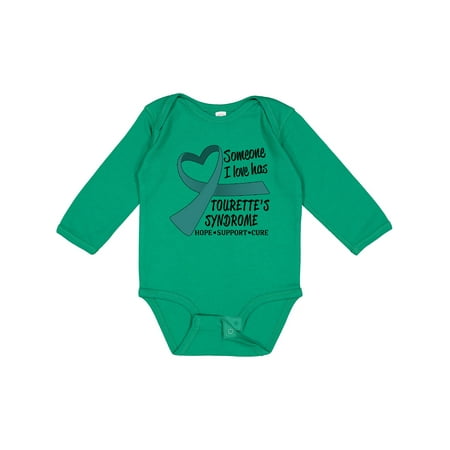 Inktastic Someone I Love Has Tourettes Syndrome- Teal Ribbon Gift Baby Boy or Baby Girl Long Sleeve Bodysuit
Inktastic Someone I Love Has Tourettes Syndrome- Teal Ribbon Gift Baby Boy or Baby Girl Long Sleeve Bodysuit