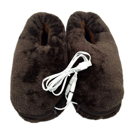 GEjnmdty USB Electric Slippers Thermal 5V Feet Warm Shoes Warming Products (Coffee)
GEjnmdty USB Electric Slippers Thermal 5V Feet Warm Shoes Warming Products (Coffee)