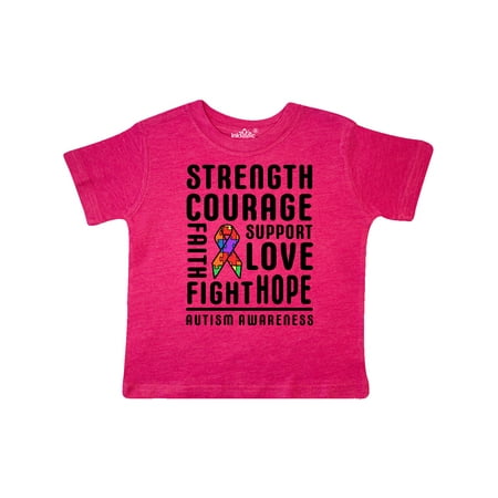 Inktastic Autism Awareness Strength Courage Fight Support Love Gift Toddler Boy or Toddler Girl T-Shirt
Inktastic Autism Awareness Strength Courage Fight Support Love Gift Toddler Boy or Toddler Girl T-Shirt