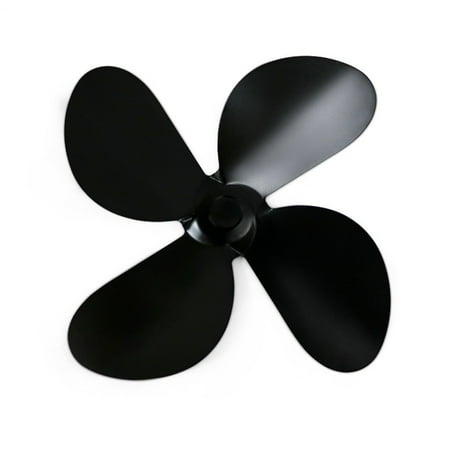 BCLONG 4 Blade Black Fireplace Fan Leaf Parts Heat Powered Wood Stove Fan Parts
BCLONG 4 Blade Black Fireplace Fan Leaf Parts Heat Powered Wood Stove Fan Parts