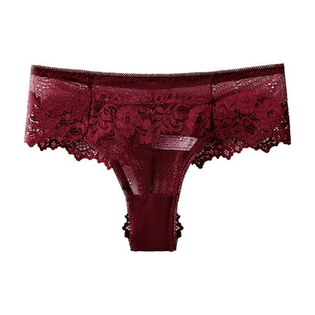 CAICJ98 Womens Lingerie Ladies Panties Ice Silk Seamless Panties Solid Color Lace Panties Low Waist Ribbon Briefs Red
CAICJ98 Womens Lingerie Ladies Panties Ice Silk Seamless Panties Solid Color Lace Panties Low Waist Ribbon Briefs Red