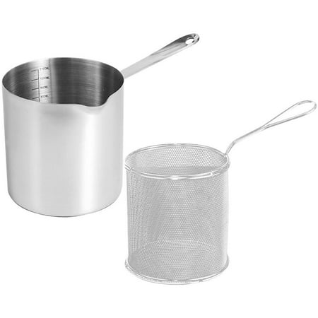 unbranded Food Fried Basket Fry Basket Japanese Fryer Kitchen Fry Pot Stainless Fry Pot Mini Fryer Silver 12.5X11.6CM
unbranded Food Fried Basket Fry Basket Japanese Fryer Kitchen Fry Pot Stainless Fry Pot Mini Fryer Silver 12.5X11.6CM