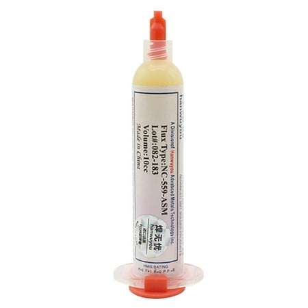 NC-559-ASM No-Clean Tacky Gel Solder Flux 10cc X2 microsoldering phone