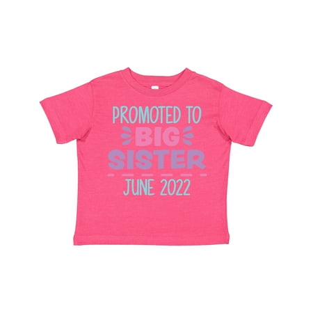 Inktastic Promoted to Big Sister June 2022 Gift Toddler Toddler Girl T-Shirt
Inktastic Promoted to Big Sister June 2022 Gift Toddler Toddler Girl T-Shirt
