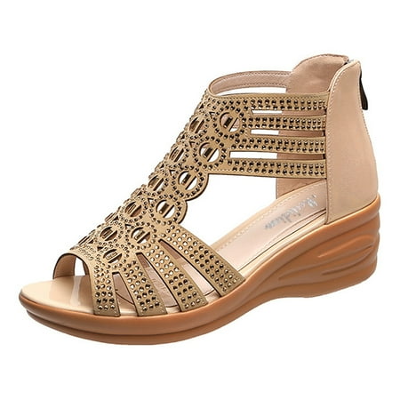 Sandals For Women Summer Womens Ladies Fashion Vintage Crystal Outdoor Hollow Out Zip Up Sandals Shoes Stylish Shoes
Sandals For Women Summer Womens Ladies Fashion Vintage Crystal Outdoor Hollow Out Zip Up Sandals Shoes Stylish Shoes