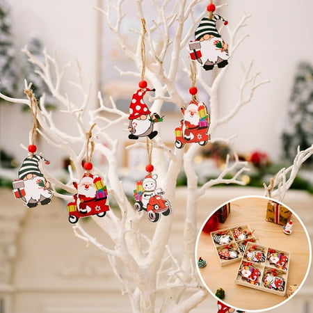 Hopeup 12Pcs Christmas Pendant with Lanyard Red Bead Cartoon Pattern Anti-fade Gnome Doll Xmas Hanging Pendant for Gifts
Hopeup 12Pcs Christmas Pendant with Lanyard Red Bead Cartoon Pattern Anti-fade Gnome Doll Xmas Hanging Pendant for Gifts