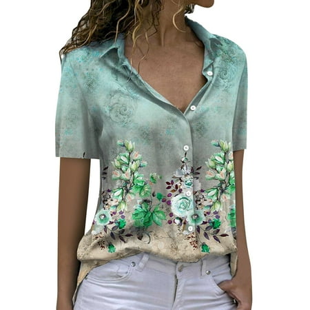 Women s Shirts Summer Business Casual Shirt Women Women Blouses Long Shirts Sleeve T Shirts Tops Loose Casual Colorful Shirt Collar Button Down Print T Shirt Pajama Tops Solid Color Womens T Shirts
Women s Shirts Summer Business Casual Shirt Women Women Blouses Long Shirts Sleeve T Shirts Tops Loose Casual Colorful Shirt Collar Button Down Print T Shirt Pajama Tops Solid Color Womens T Shirts