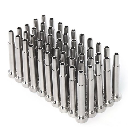 3/16 Cable Railing 50Pcs T316 Stainless Steel Invisible Receiver Swage Stud End Fitting Great for Vertical Cable Runs Outdoor or Indoor (Silver)
3/16 Cable Railing 50Pcs T316 Stainless Steel Invisible Receiver Swage Stud End Fitting Great for Vertical Cable Runs Outdoor or Indoor (Silver)