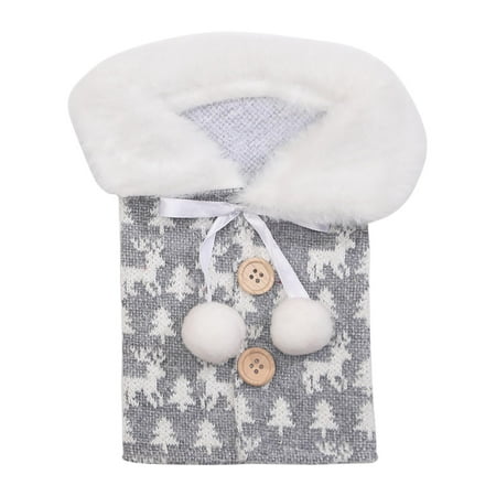 Christmas Decorations Clearance RUZIYOOG Knitted Wool Wine Bottle Cover Champagne Cover Restaurant Holiday Decorations Supplies Gray
Christmas Decorations Clearance RUZIYOOG Knitted Wool Wine Bottle Cover Champagne Cover Restaurant Holiday Decorations Supplies Gray