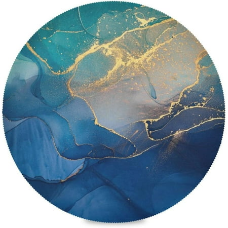 Coolnut Marble Texture Round Placemats for Dining Table Non-Slip Heat-Resistant Polyester Table Mats Set of 1 Washable Table Mats for Kitchen Dining Table Decoration
Coolnut Marble Texture Round Placemats for Dining Table Non-Slip Heat-Resistant Polyester Table Mats Set of 1 Washable Table Mats for Kitchen Dining Table Decoration