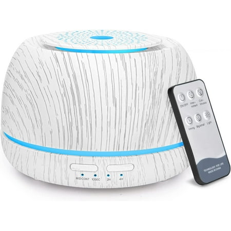 300ML Essential Oil Diffuser Remote Control Cool Mist Air Aromatherapy Diffuser Humidifier with USB-C Power Cord 7 LED Light,Electric Aroma Diffuser for Room Bedroom,Home
300ML Essential Oil Diffuser Remote Control Cool Mist Air Aromatherapy Diffuser Humidifier with USB-C Power Cord 7 LED Light,Electric Aroma Diffuser for Room Bedroom,Home