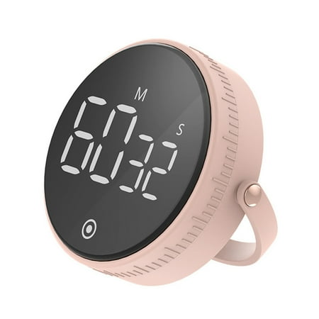 Digital Kitchen Timer Alarm Clock Large LED Display Loud Alarm Magnetic Stand(Pink)
Digital Kitchen Timer Alarm Clock Large LED Display Loud Alarm Magnetic Stand(Pink)
