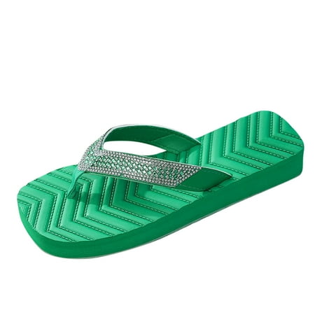 ZHAGHMIN Best Slippers For Women Fashion Spring And Summer Women Slippers Flat Bottom Thick Bottom Non Slip Flip Flops Rhinestone Beach Natural Reflections Slippers For Women Memory Foam Slippers Fo
ZHAGHMIN Best Slippers For Women Fashion Spring And Summer Women Slippers Flat Bottom Thick Bottom Non Slip Flip Flops Rhinestone Beach Natural Reflections Slippers For Women Memory Foam Slippers Fo